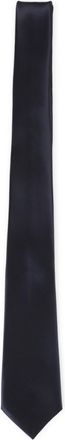 Saint Laurent Navy Blue Solid Tie