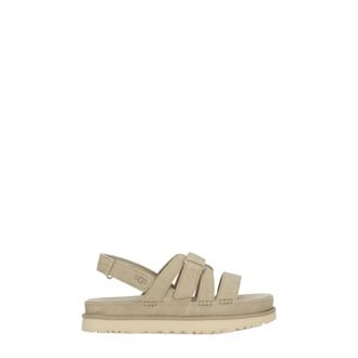 UGG Flat Sandals, female, Beige, Size: 11 US Goldenstar Gleam Sandal