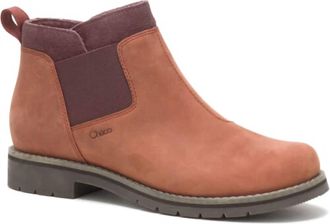 Chaco Womens Cataluna Explorer Chelsea Casual Boots In Mahogany
