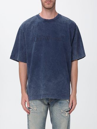 Off-white T-shirt in cotone con logo