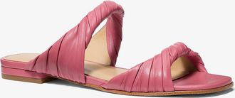 Michael Kors Kiana Leather Sandal