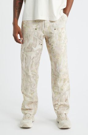 Market Handyman Camo Carpenter Pants in Wood Camo at Nordstrom, Size 30