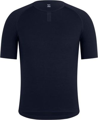 Rapha Merino Base Layer Short Sleeve Merinounterwäsche für Herren | blau