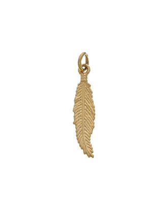 Italian Gold, Inc 14K Feather Pendant