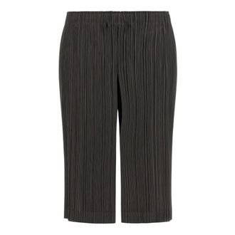 Issey Miyake Thicker Bottoms 2 Bermuda Shorts - Shorts - Mujer - Gris - L
