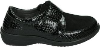 Str&ouml;ber Laura 756710K Loafer - Dames - Platte Schoenen - Zwart - 35 1/2 EU - Leer - Schoenen
