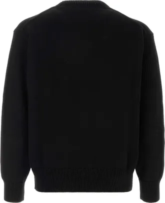 Kenzo Mens Paris Sweater Black Cotton