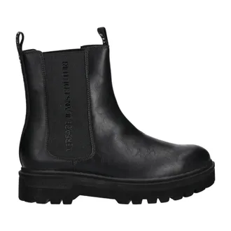Versace Jeans Couture Heren, Schoenen, Zwart, Maat: 45 EU Leer
