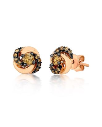 Le Vian 14K Rose Gold 0.46 Ct. Tw. Diamond Earrings