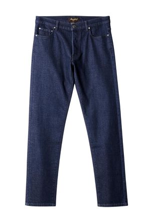 Moorer Bandini945_Regularwashed Trousers Denim