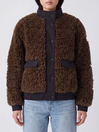 Save The Duck Jacket Woman color Brown