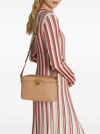 Coccinelle Borsa a tracolla con logo - Toni neutri