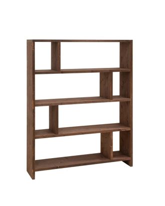 Deco Wood Estanteria de madera de abeto nogal 180x140cm