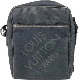 Louis Vuitton Pre-owned Damier Geant Pochette Schoudertas - unisex - Vintage Schoudertas - Zwart - ONE Size - Vintage