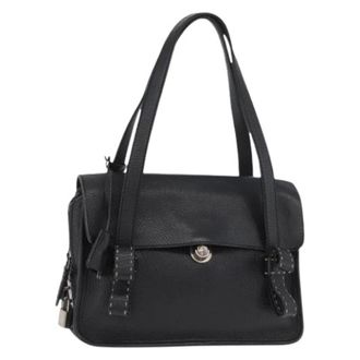 Prada Pre-owned Handbags, female, Black, Size: ONE SIZE Pre-owned Vintage Hand Bag