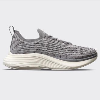 Athletic Propulsion Labs Womens TechLoom Zipline Shark Ivory Anthracite Sneaker in Shark-Ivory-Anthracite at Nordstrom, Size 5