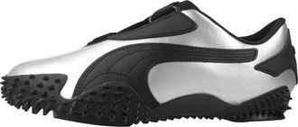 Puma Mostro Metal - Dames - Fitnessschoenen - Grijs - 41 EU - Leer - Fitness
