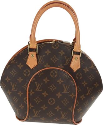 Louis Vuitton Ellipse Bag Monogram Canvas Brown Canvas Handbag (Pre-Owned)