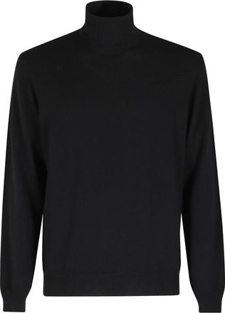 FILIPPO DE LAURENTIIS Truien & Vesten, Heren, Zwart, L, Wol, Dolcevita Lana Cashmere