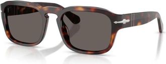 Persol Po 3386S Zonnebrillen - unisex - Zonnebrillen - Bruin - 56 MM - Accessoires
