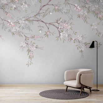 Superfresco Easy Blossom Trail Purple Print To Order 3m x 2.8m Mural