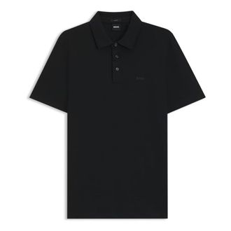 HUGO BOSS Tops, Heren, Zwart, 2Xl, Katoen, Polo Shirts