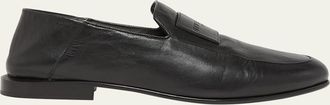 Givenchy Mens Label Leather Foldable Loafers