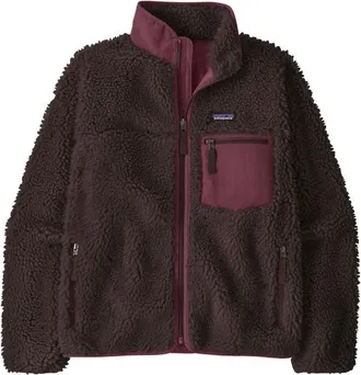 Patagonia Classic Retro-X Jacket Fleecejacke f&uuml;r Damen | schwarz/braun
