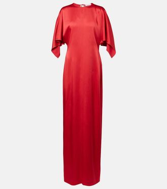Stella McCartney Open-back satin gown
