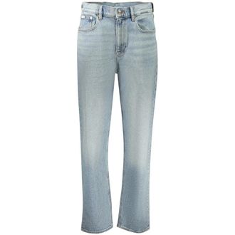 Calvin Klein Straight Jeans, female, Blue, Size: W31 Straight Jeans