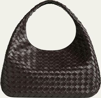 Bottega Veneta Campana Large Leather Shoulder Bag
