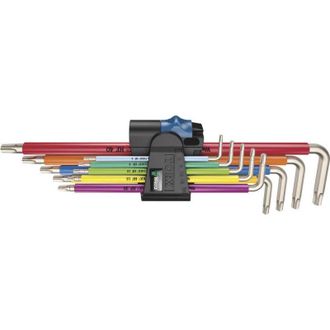 Wera Juego De Llaves Allen Largas De Acero Inoxidable 9 Unidades T8-t40 Color