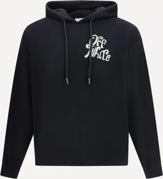 Off-white Cotton Hoodie Male XL