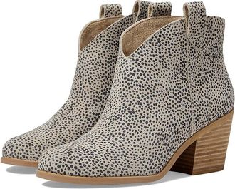 Toms Constance Womens Shoes Sahara Mini Cheetah Suede : 6.5 B - Medium