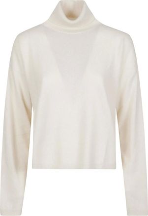 Woolrich Maglione Girocollo in Lana e Cashmere Comfort 12Gg - - Knitwear - Donna - Bianco - XS