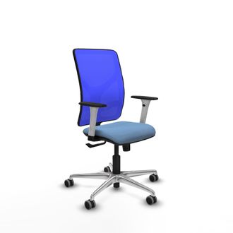 Piqueras y Crespo Silla De Oficina Piqueras Y Crespo Motilla Blanco Espuma Alta Densidad