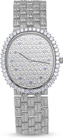 Audemars Piguet Pre-owned Audemars Piguet Golden Ellipse Diamond Dial Ladies Watch C 96956