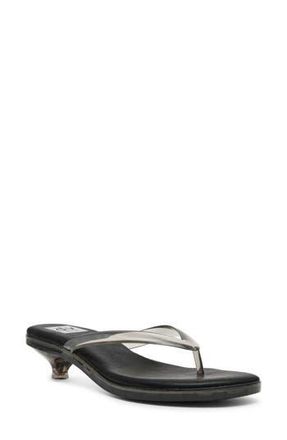 Dolce Vita Cicely Kitten Heel Flip Flop in Smoke at Nordstrom Rack, Size 11