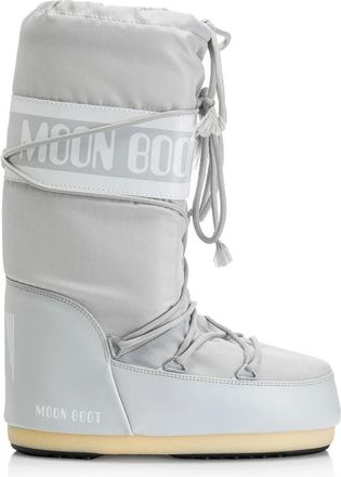 Moon Boot Icon Snowboots Glacier Grey - Dames - Winterlaarzen - Grijs - 35 EU - Polyester - Schoenen