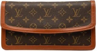 Louis Vuitton Pre-owned Pochette Dame GM - Dames - Vintage Clutch - Bruin - ONE Size - Leer - Vintage