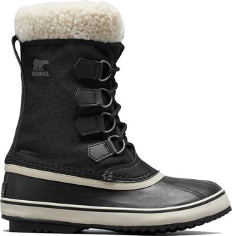 Sorel Black Winter Carnival Waterproof Nylon Boots