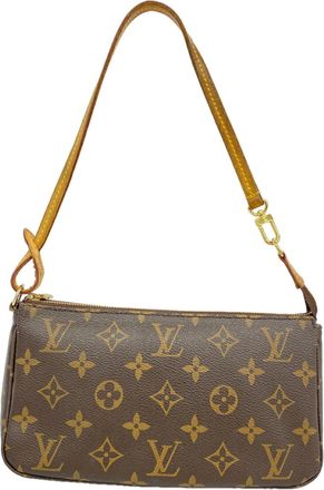 Louis Vuitton Brown Pouch (Pre-Owned)