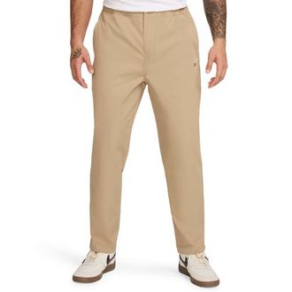 Nike Mens Club Woven Tapered Pants - Parachute Beige/Parachute Beige Size 3XL