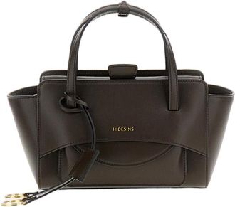 Hidesins Brown Leather Flap S Crossbody Bag