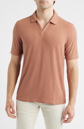 Johnston & Murphy Sedona Performance Polo in Clay Frond at Nordstrom, Size X-Large