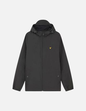 Lyle & Scott Mens Lyle & Scott Lightweight Gunmetal Jacket - Black - Size: 42/Regular
