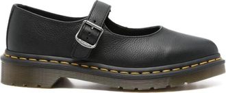 Dr. Martens Elphie Virginia Leren Mary Jane Schoenen - Dames - Platte Schoenen - Zwart - 36 EU - Leer - Schoenen