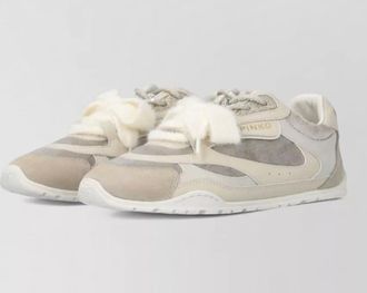 Pinko leather low-top sneakers