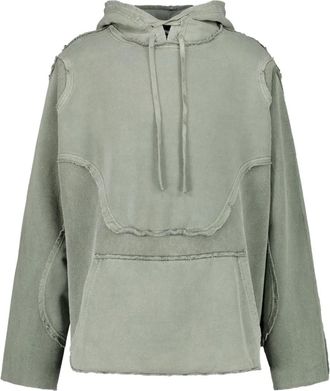 Lueder Armour hoodie met trekkoord - Groen
