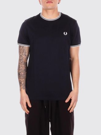 Fred Perry T-shirt in cotone con logo